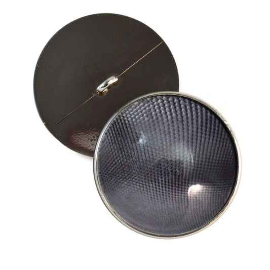 Black Bee Insect Sew-On Button Glass Eyes