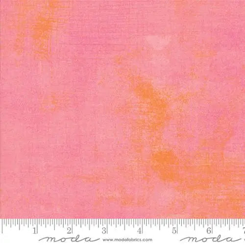 326 Pink Salmon Rose Moda Grunge - Fat Quarter