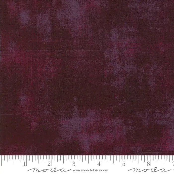 379 Fig Burgundy Moda Grunge - Fat Quarter
