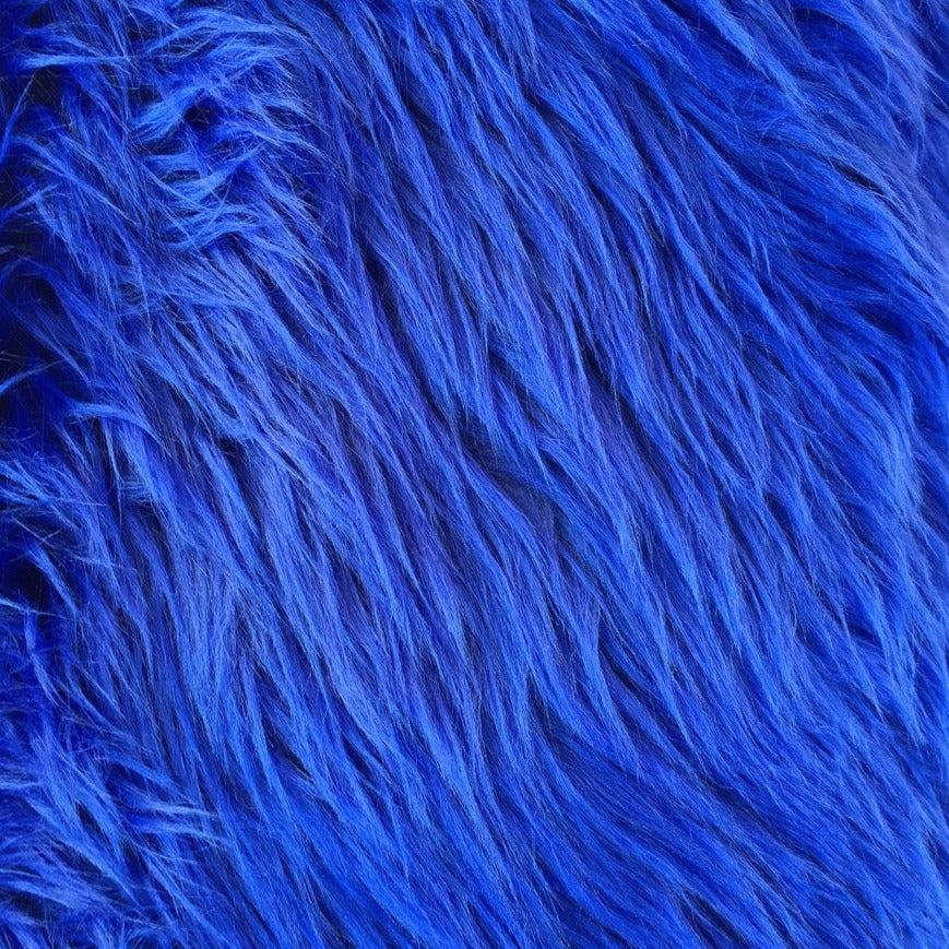 Luxury Long Pile Shaggy Faux Fur Fabric
