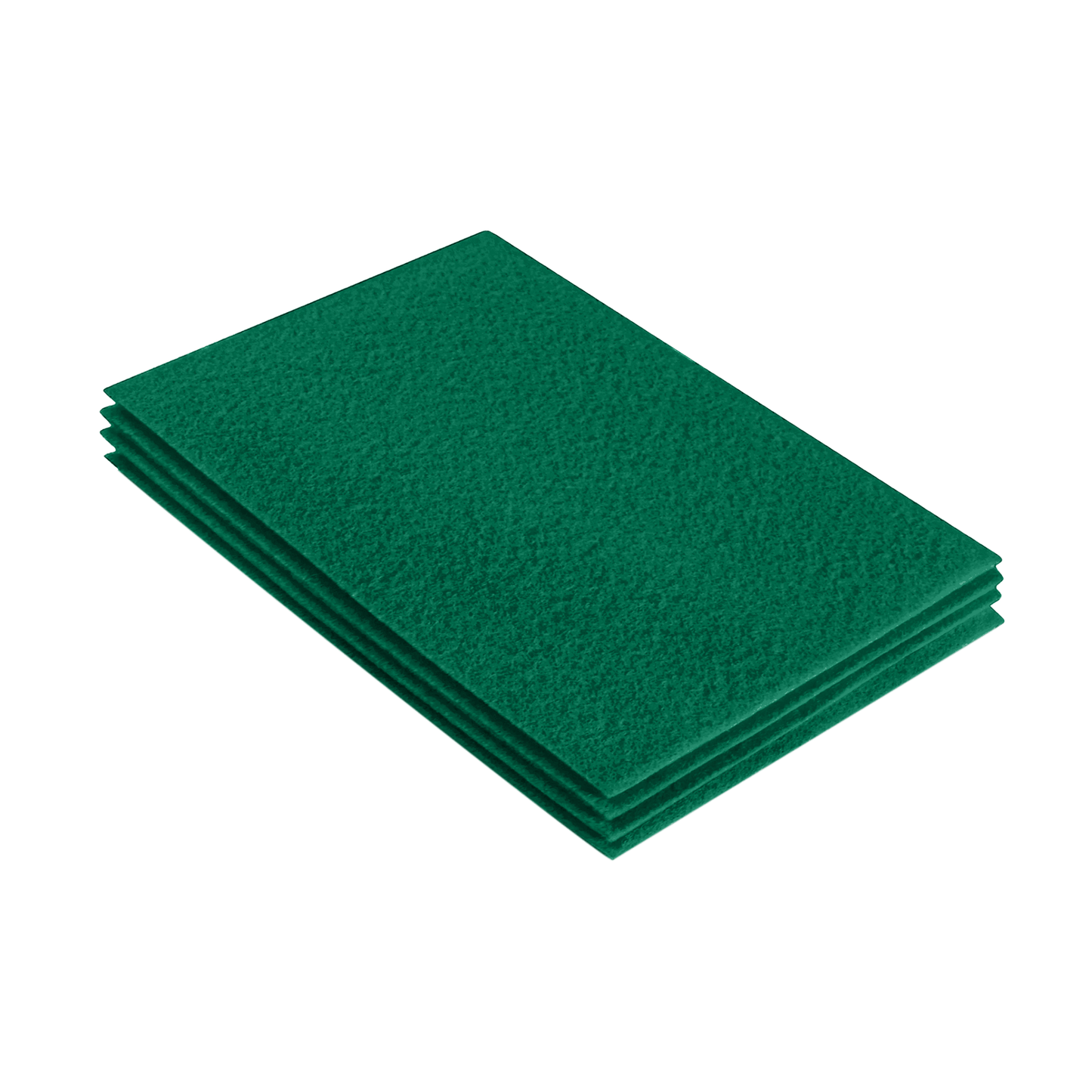 FabricLA Acrylic Felt 9"X12" Sheet Packs | Kelly Green