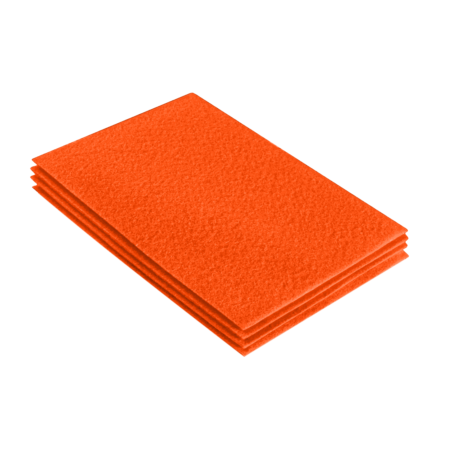 FabricLA Acrylic Felt 9"X12" Sheet Packs | Light Orange