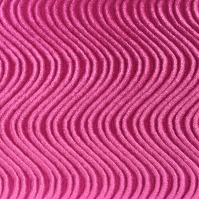 Swirl Velvet Flocking Fabric