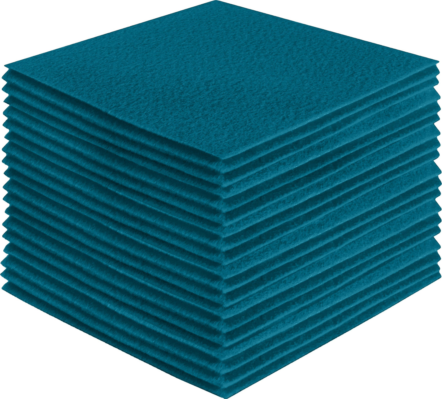 FabricLA Acrylic Felt Craft Sheet Packs – Turquoise | Soft 100% Acrylic Felt Sheets for DIY & Sewing
