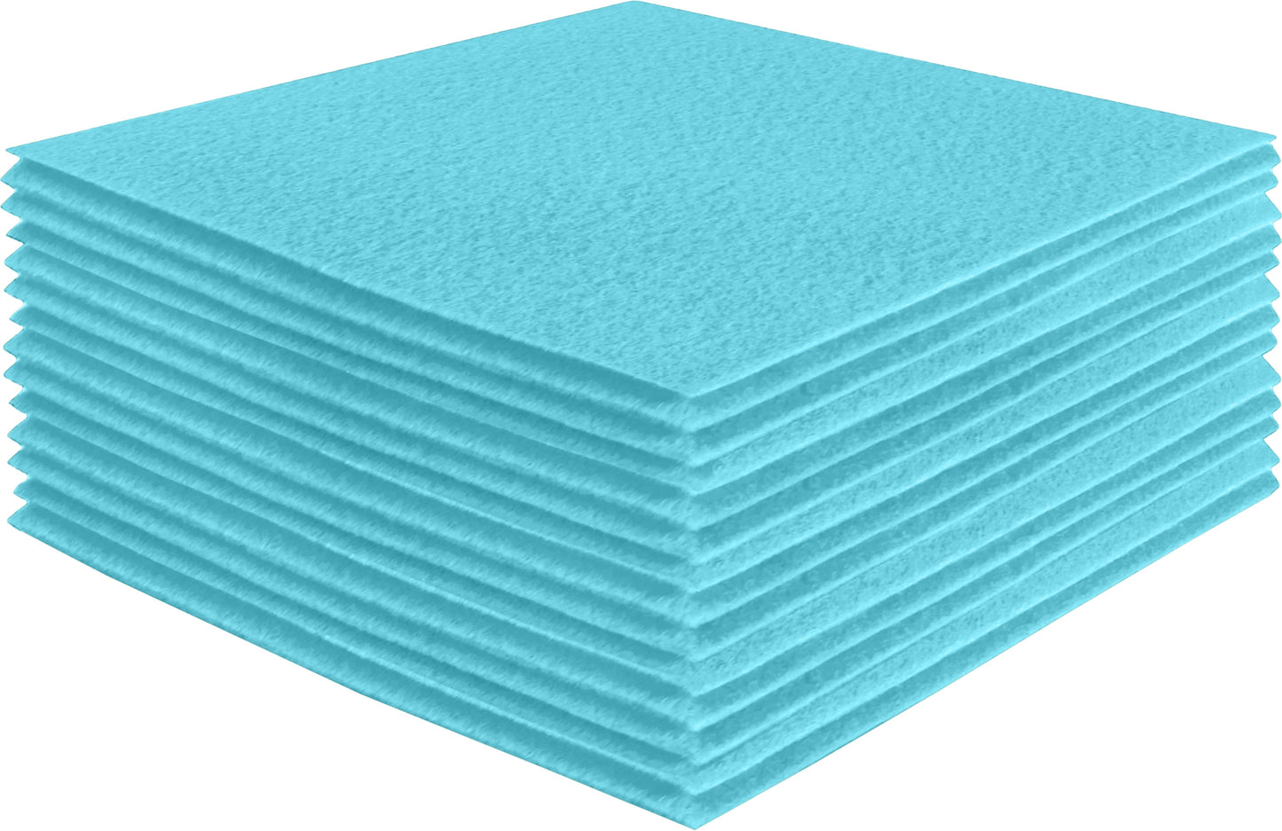 FabricLA Acrylic Felt Craft Sheet Packs – Baby Blue | Soft 100% Acrylic Felt Sheets for DIY & Crafts