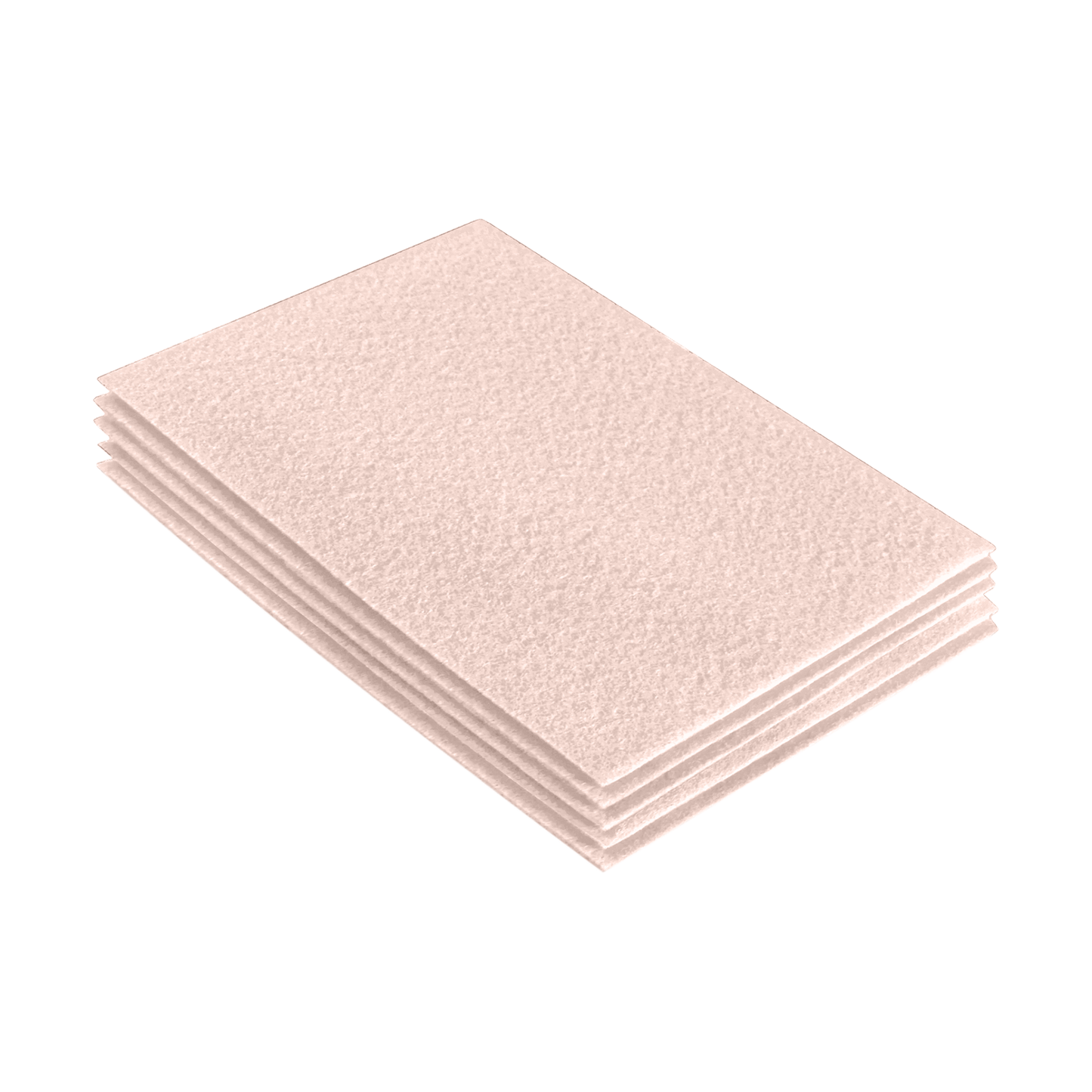 FabricLA Acrylic Felt 9"X12" Sheet Packs | Ivory