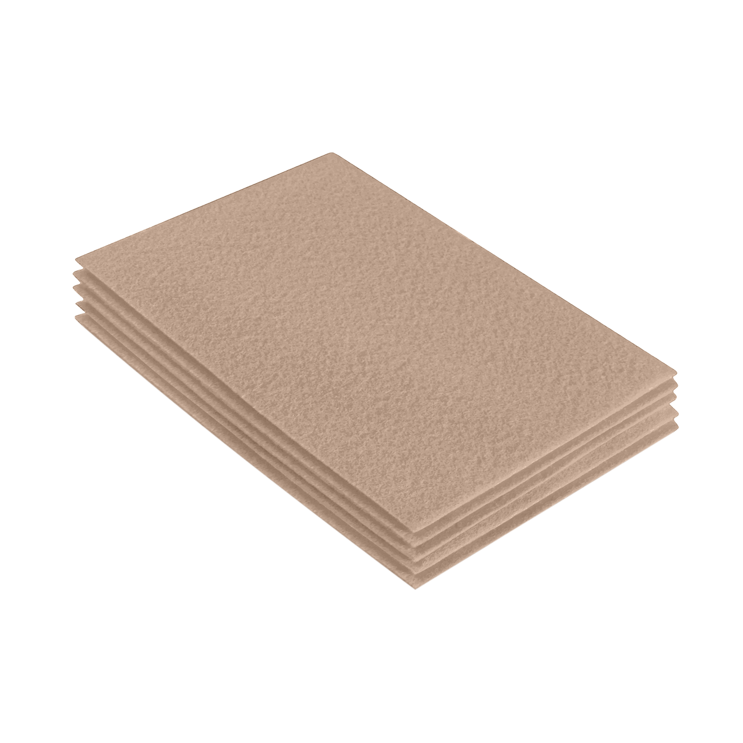 FabricLA Acrylic Felt 9"X12" Sheet Packs | Sandy