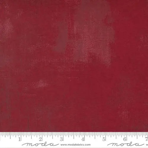 574 Red Candy Cane Moda Grunge - Fat Quarter