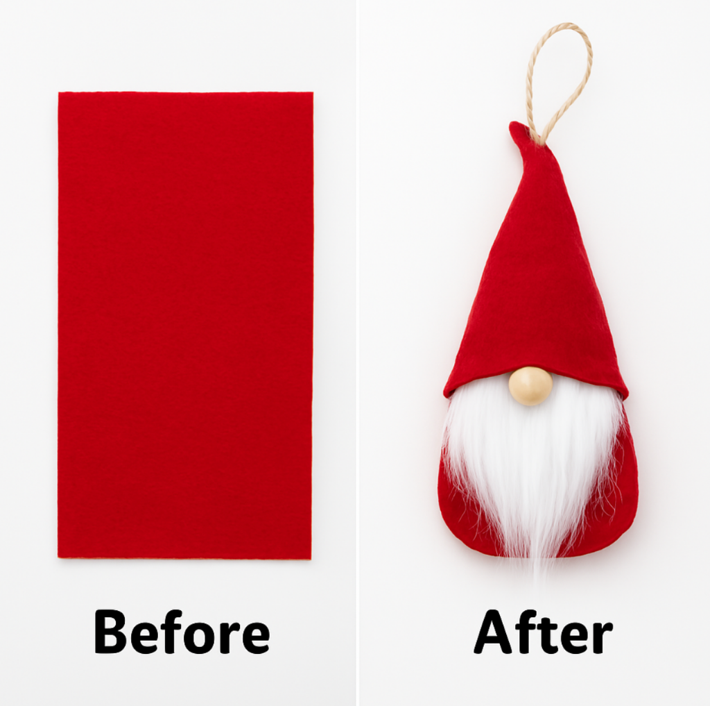 3.2mm Thick Acrylic Felt Sheets – 12"x18" Multi-Color or Single Color Options