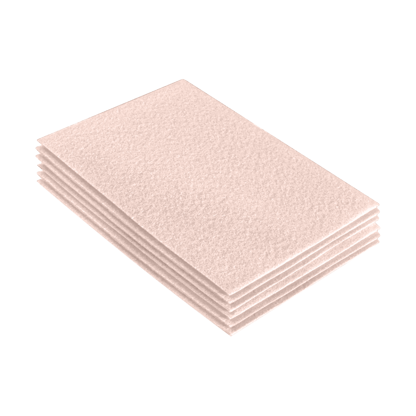 FabricLA Acrylic Felt 9"X12" Sheet Packs | Ivory
