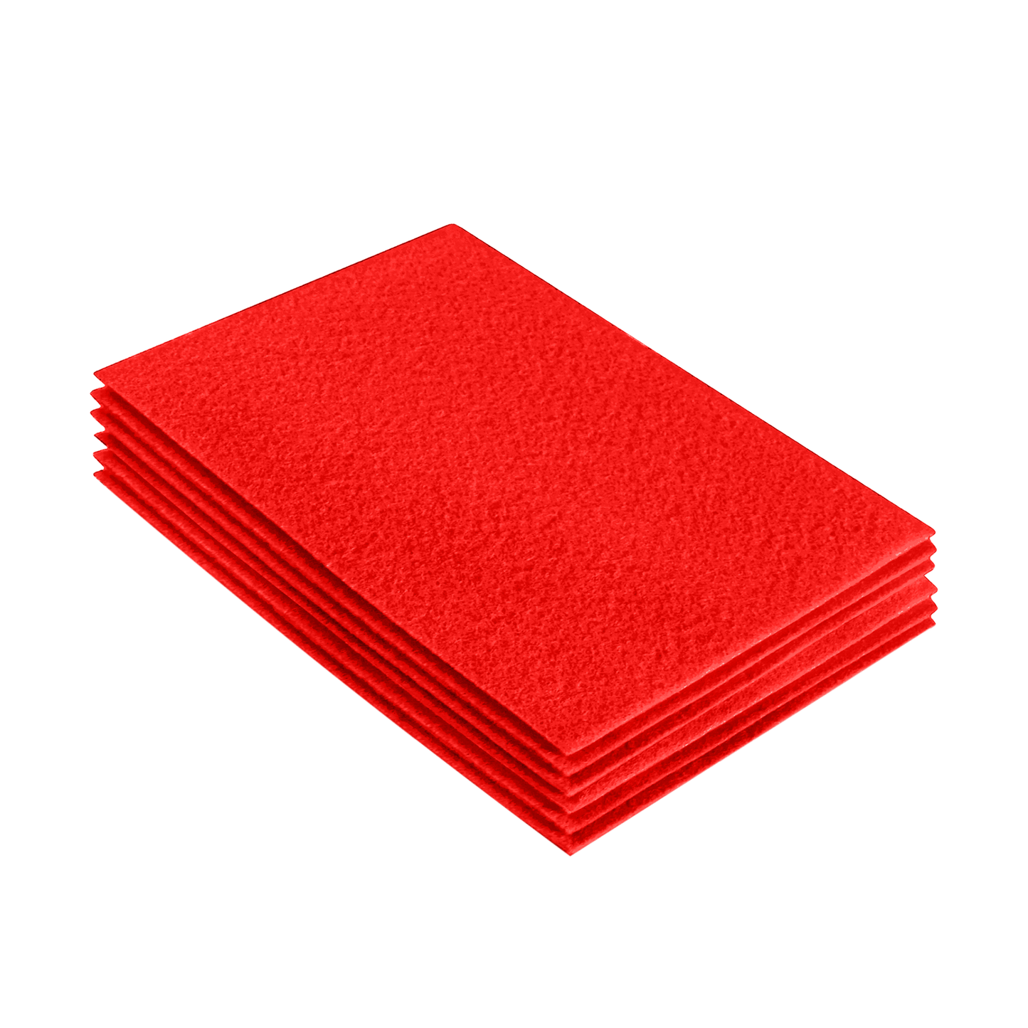FabricLA Acrylic Felt 9"X12" Sheet Packs | Hot Orange