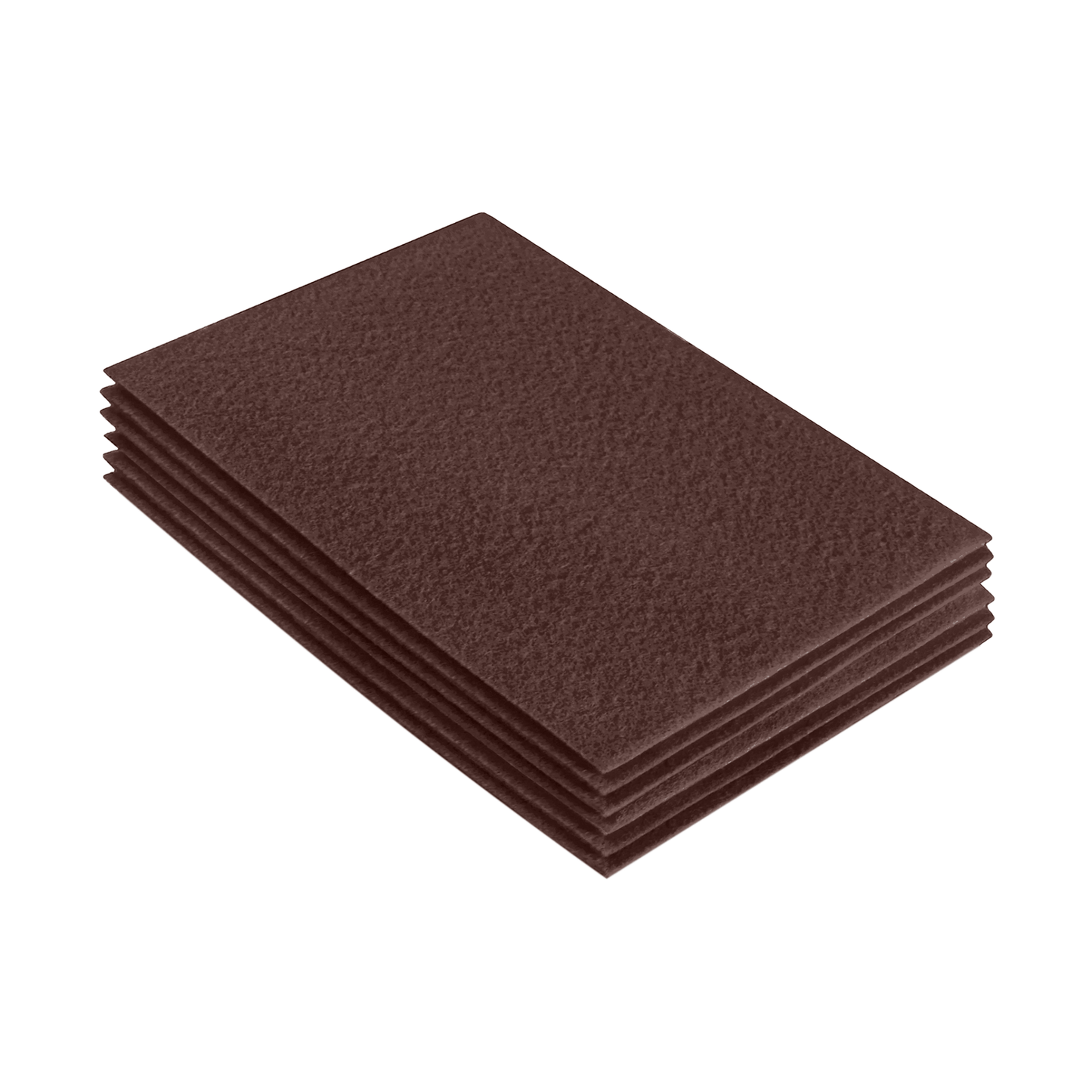 FabricLA Acrylic Felt 9"X12" Sheet Packs | Light Brown