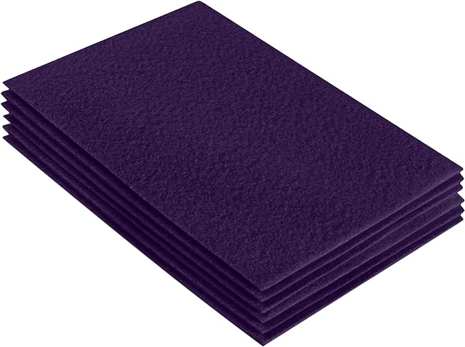 FabricLA Acrylic Felt 9"X12" Sheet Packs | Many Colors
