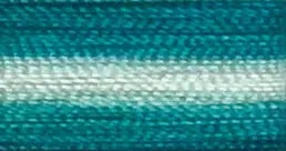 69 Floriani Thread 40 weight 1000M - VARITHREAD AQUAMARINE STRIPE