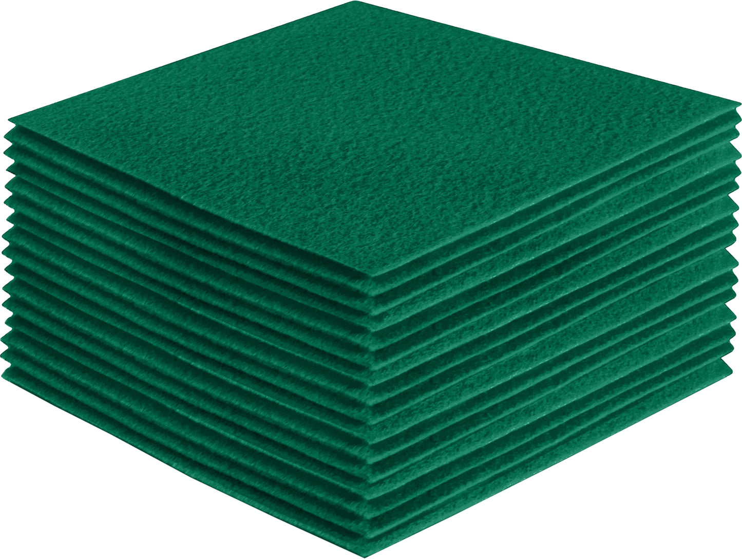FabricLA Acrylic Felt Craft Sheet Packs – Kelly Green | Soft 100% Acrylic Felt Sheets for DIY & Crafts