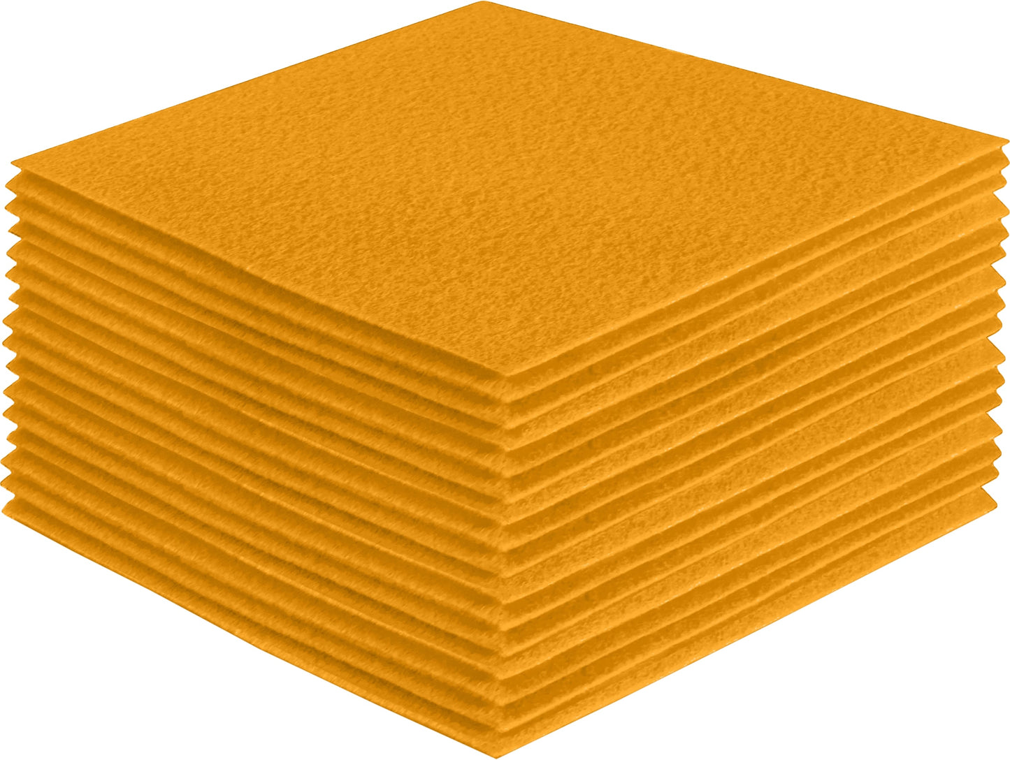 FabricLA Acrylic Felt Craft Sheet Packs – Gold | Soft 100% Acrylic Felt Sheets for DIY & Crafts
