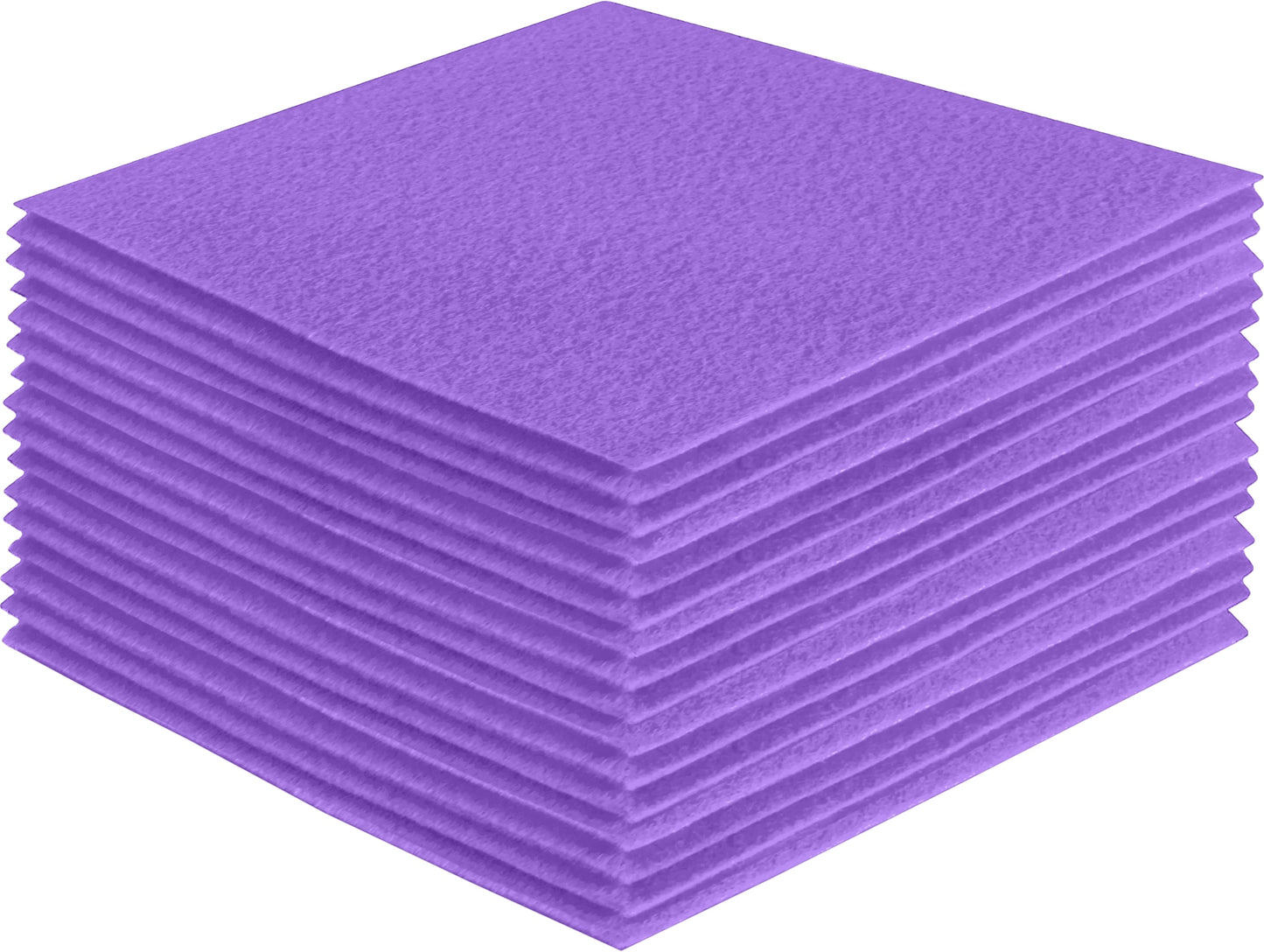 FabricLA Acrylic Felt Craft Sheet Packs – Lavender | Soft 100% Acrylic Felt Sheets for DIY & Crafts