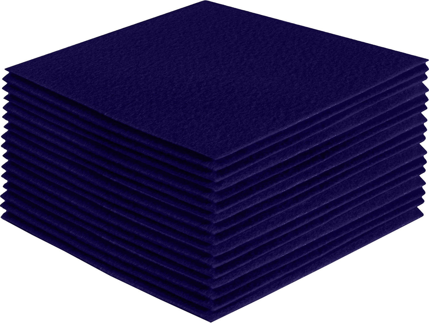 FabricLA Acrylic Felt Craft Sheet Packs – Navy Blue | Soft 100% Acrylic Felt Sheets for DIY & Sewing