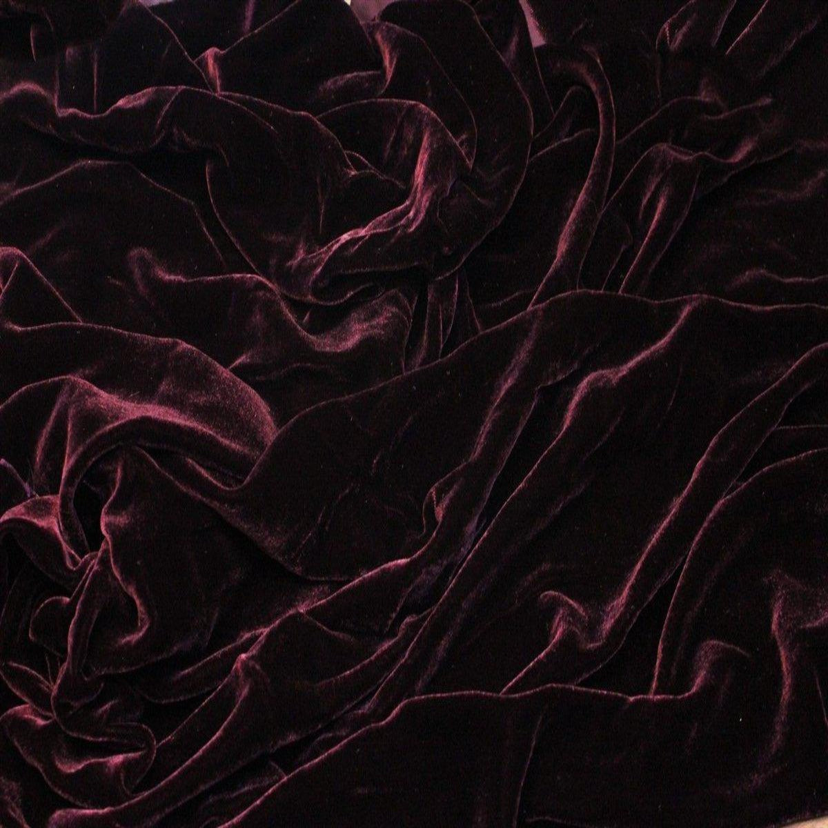 Silk Rayon Velvet Fabric