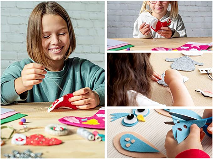 FabricLA Acrylic Felt 9"X12" Sheet Packs | Brown