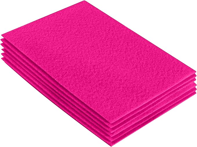 FabricLA Acrylic Felt 9"X12" Sheet Packs | Many Colors