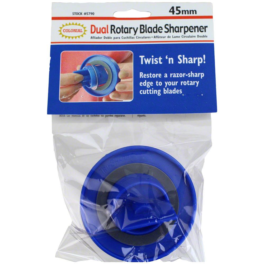 45mm Rotary Blade Sharpener, Colonial Needle