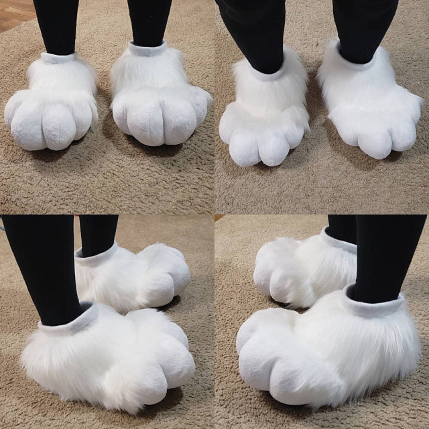 Faux Fur Fabric Squares | Bubblegum