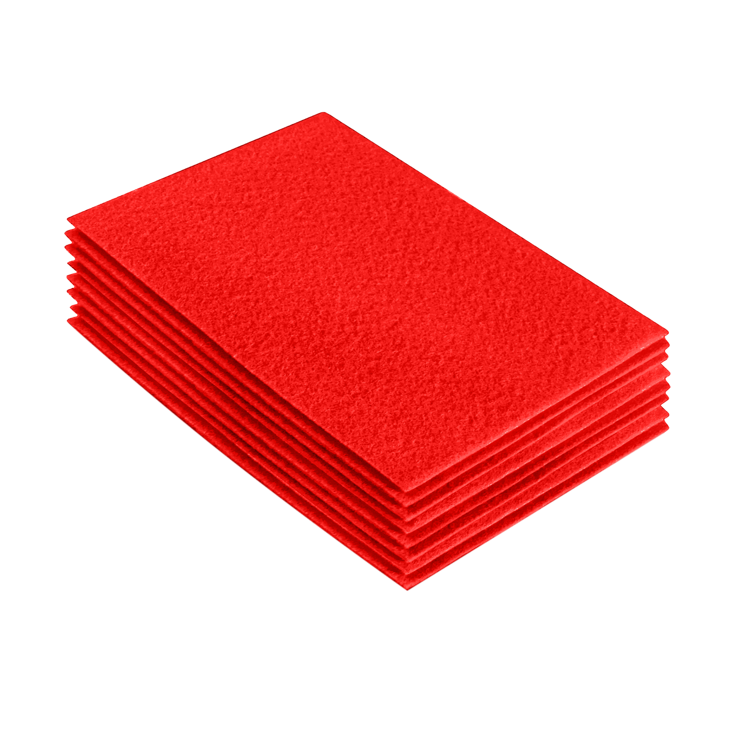 FabricLA Acrylic Felt 9"X12" Sheet Packs | Hot Orange