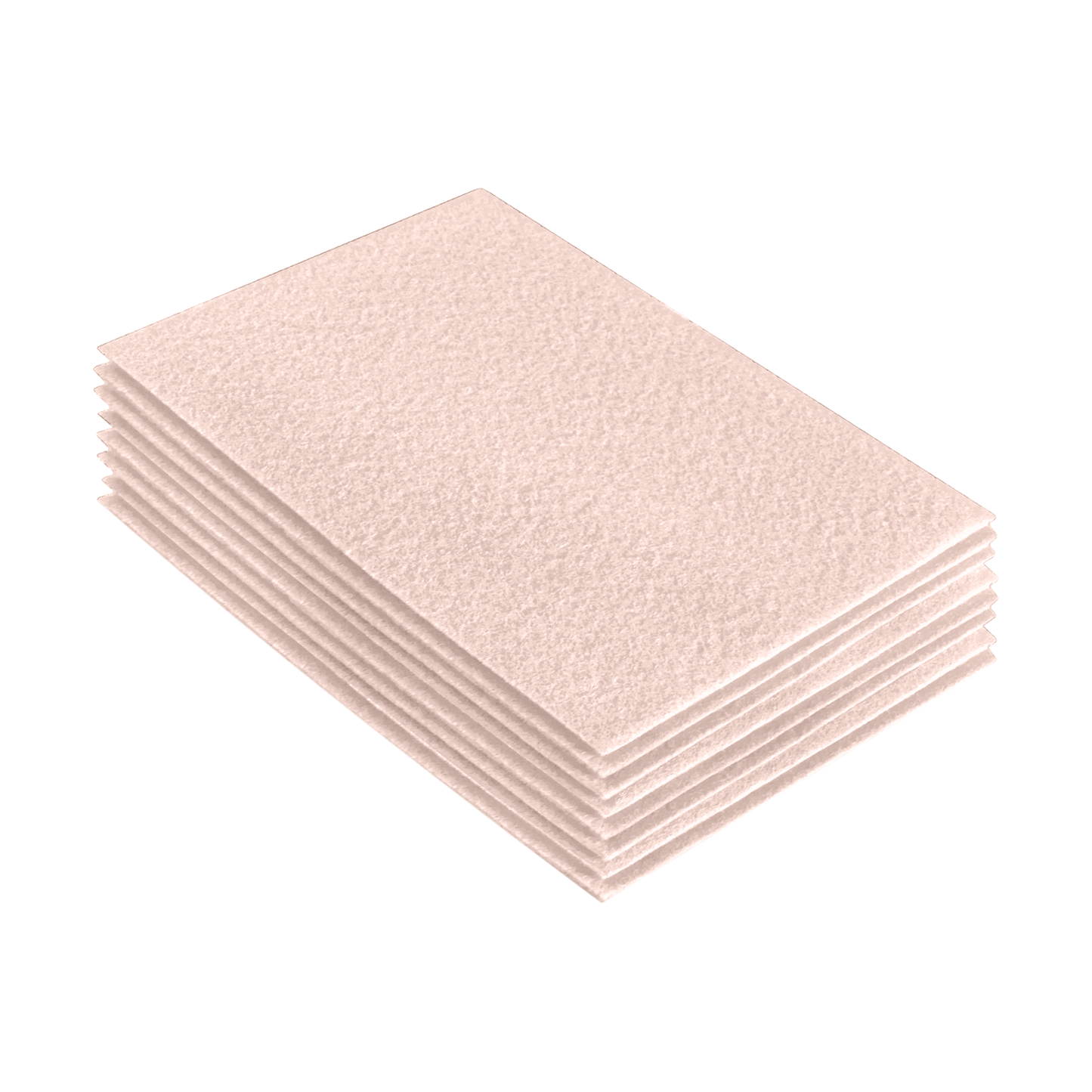 FabricLA Acrylic Felt 9"X12" Sheet Packs | Ivory