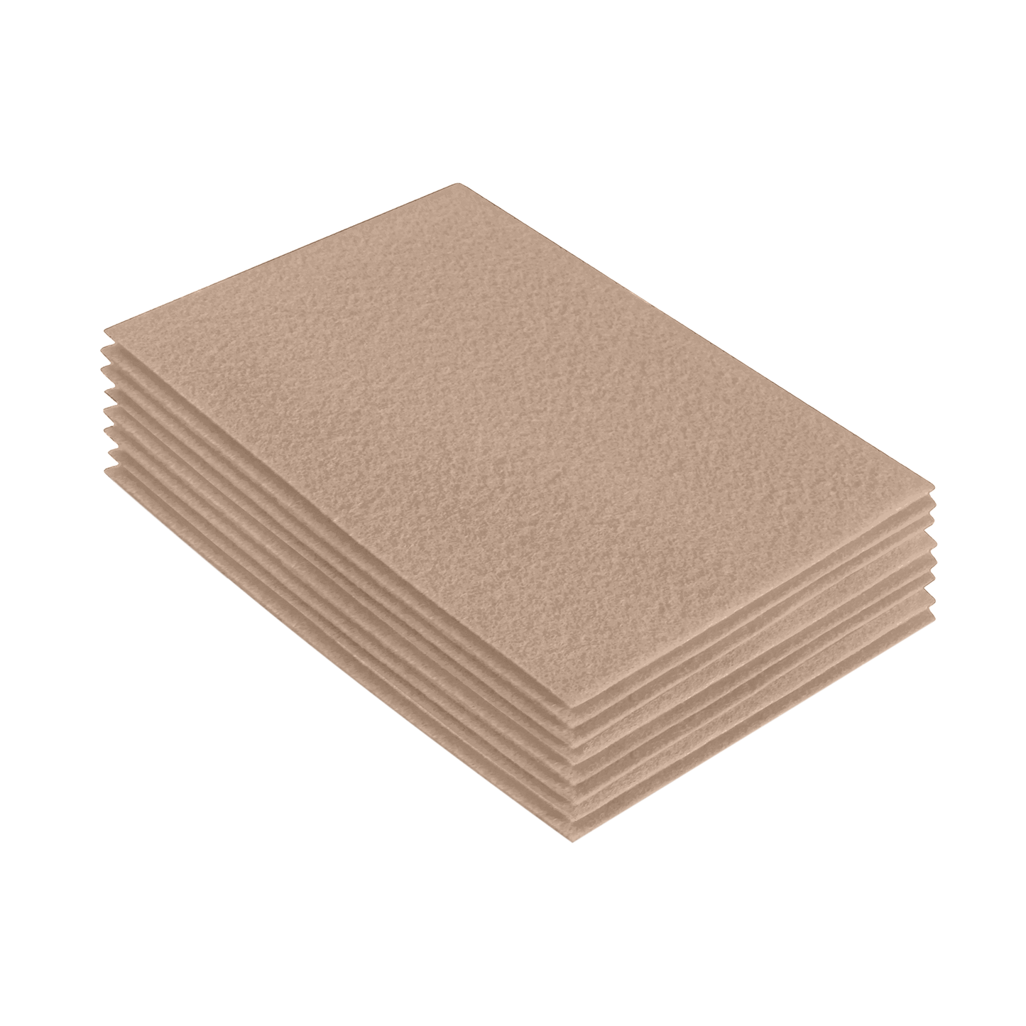 FabricLA Acrylic Felt 9"X12" Sheet Packs | Sandy