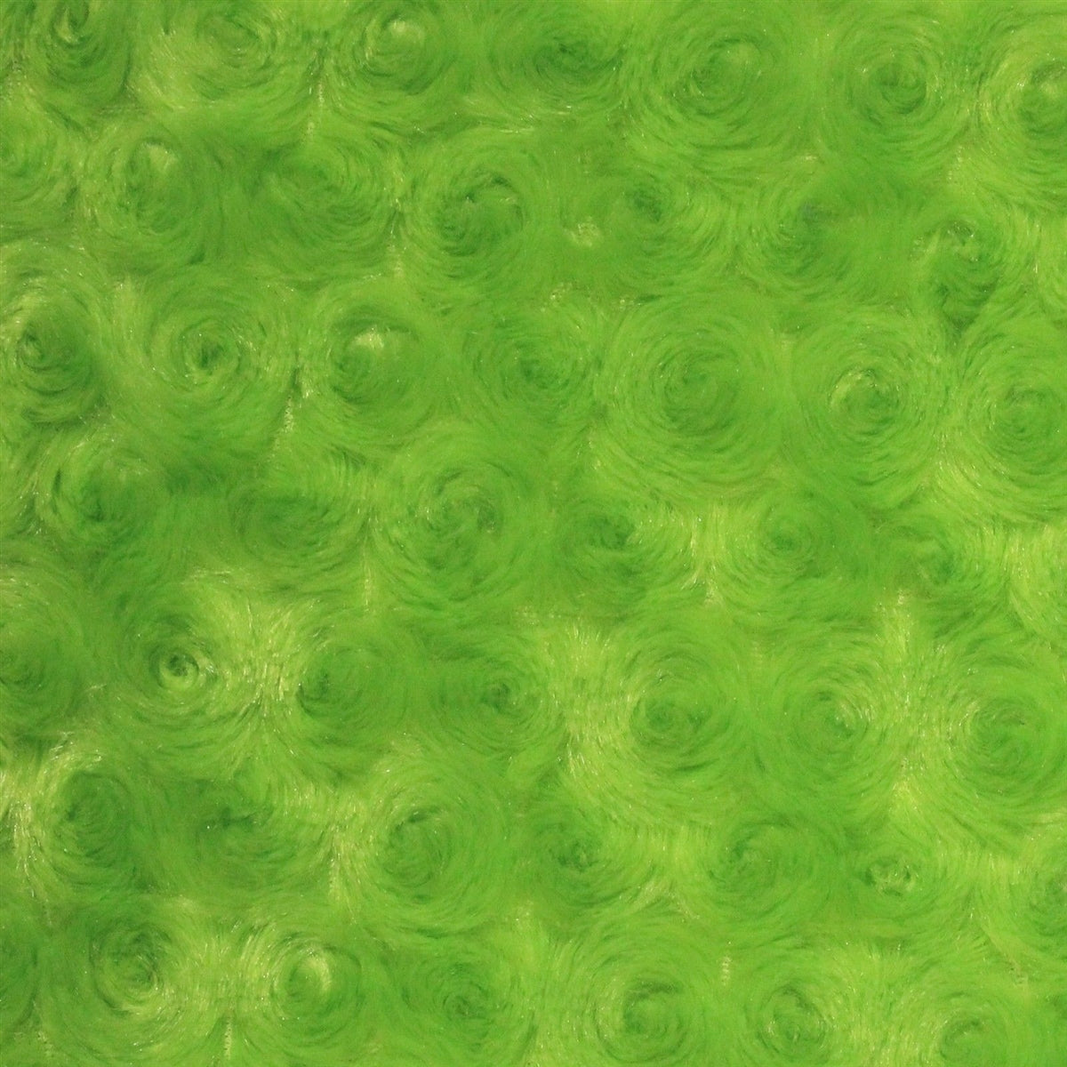 Swirl Rosebud Faux Fur Fabric