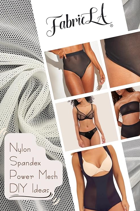 FabricLA Nylon Spandex Performance Power Mesh Fabric | Navy