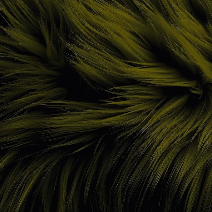 Faux Fur Fabric Squares - Shaggy Fur Patches 10x10 Inches for DIY Crafts, Chair Covers, Seat Cushions - Available in 4, 8, 16 Packs