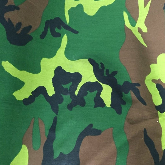 Camouflage Army Print Poly Cotton Fabric