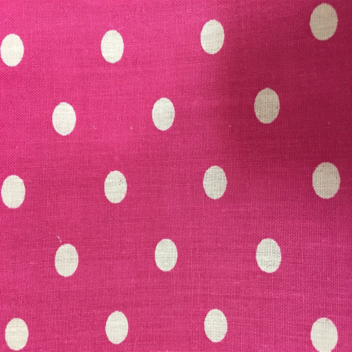 Small Polka Dot Print Poly Cotton Fabric