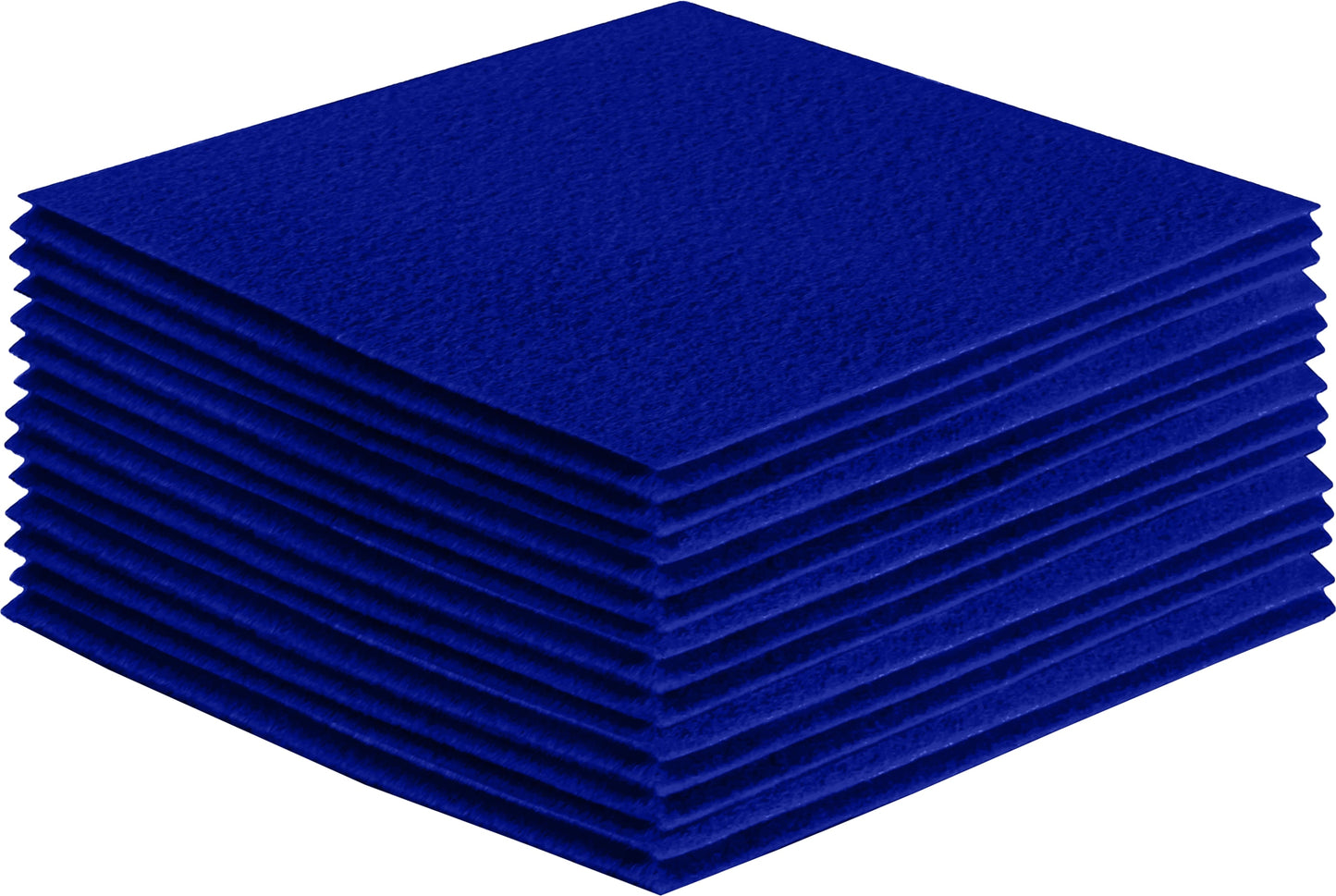 FabricLA Acrylic Felt Craft Sheet Packs – Royal Blue | Soft 100% Acrylic Felt Sheets for DIY & Crafts