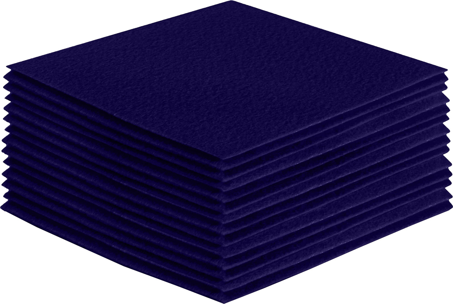 FabricLA Acrylic Felt Craft Sheet Packs – Navy Blue | Soft 100% Acrylic Felt Sheets for DIY & Sewing