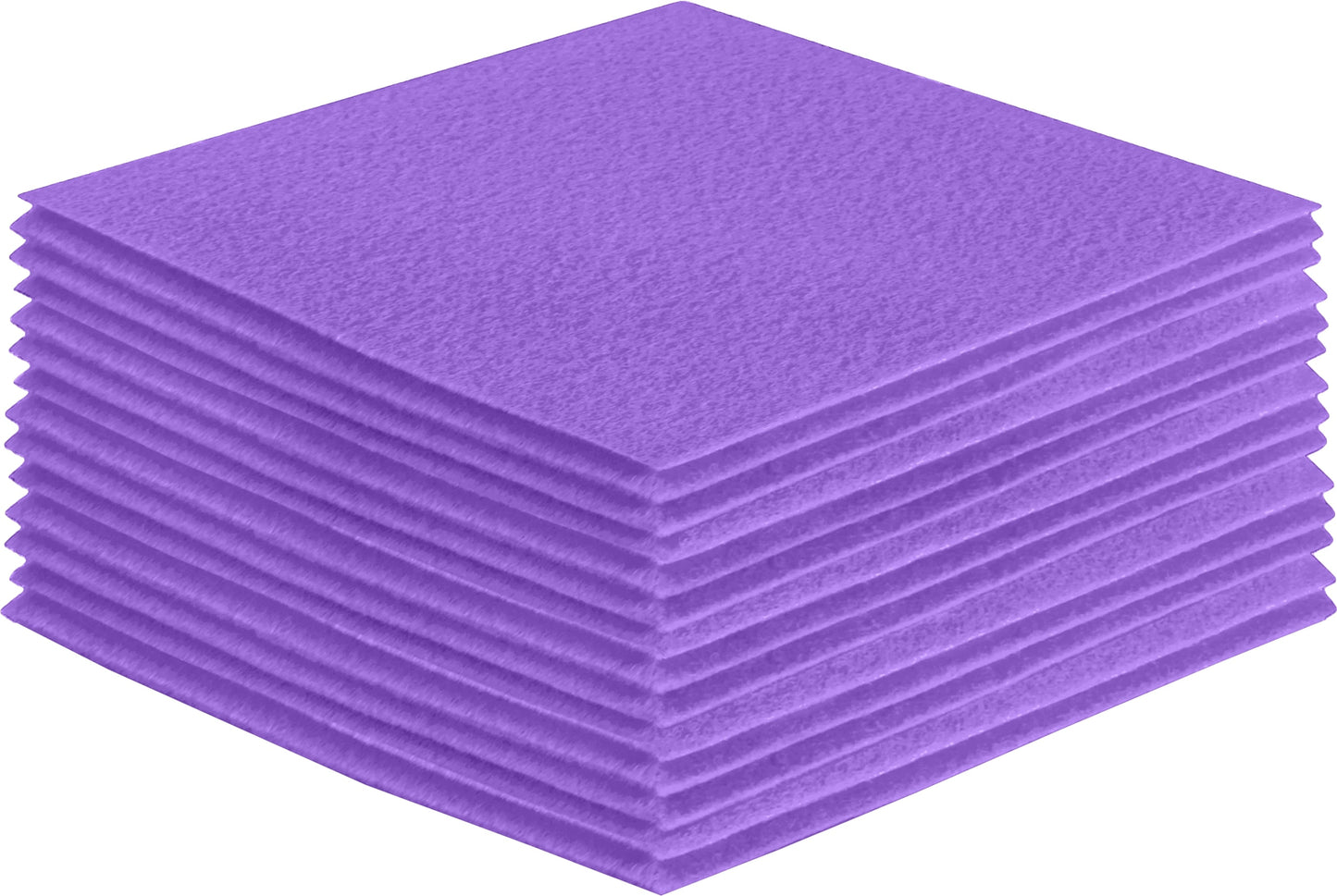FabricLA Acrylic Felt Craft Sheet Packs – Lavender | Soft 100% Acrylic Felt Sheets for DIY & Crafts
