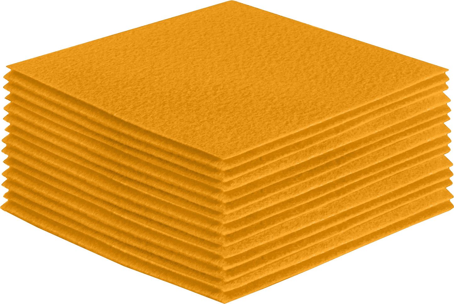 FabricLA Acrylic Felt Craft Sheet Packs – Gold | Soft 100% Acrylic Felt Sheets for DIY & Crafts