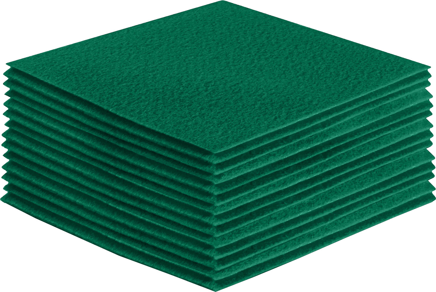 FabricLA Acrylic Felt Craft Sheet Packs – Kelly Green | Soft 100% Acrylic Felt Sheets for DIY & Crafts