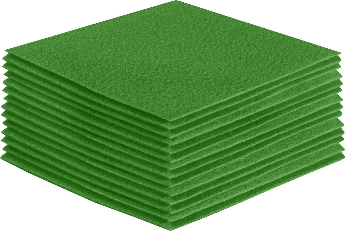 FabricLA Acrylic Felt Craft Sheet Packs – Apple Green | Soft 100% Acrylic Felt Sheets for DIY & Crafts