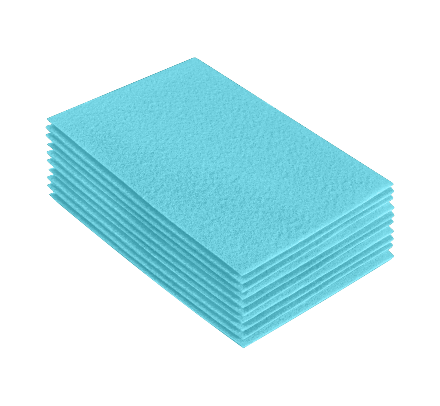 FabricLA Acrylic Felt 9"X12" Sheet Packs | Baby Blue