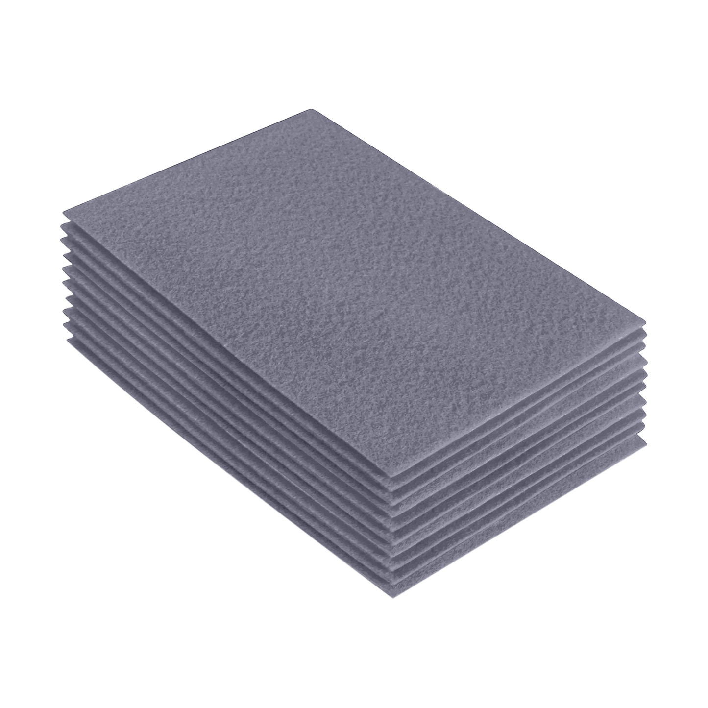 FabricLA Acrylic Felt 9"X12" Sheet Packs | Grey