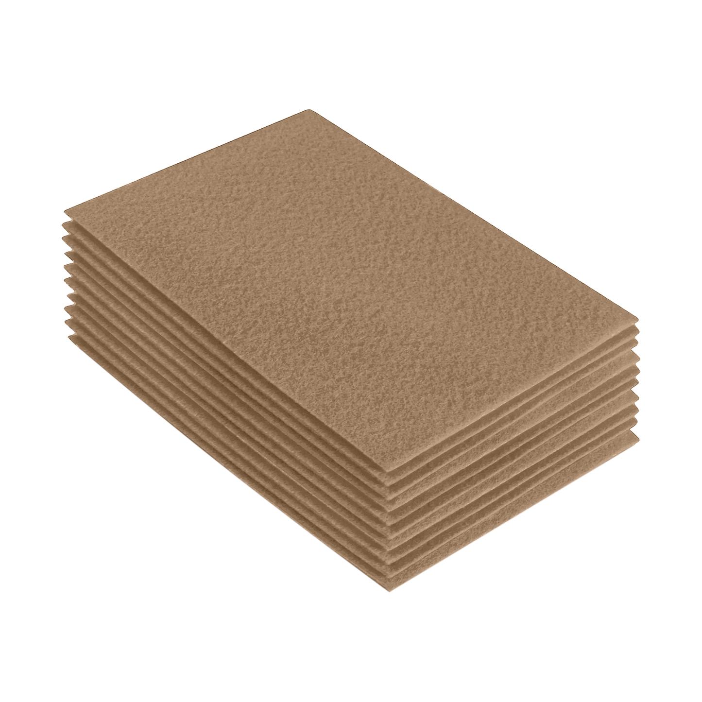 Taupe Felt Fabric Sheets – 9"x12" | Soft & Durable Craft Felt
