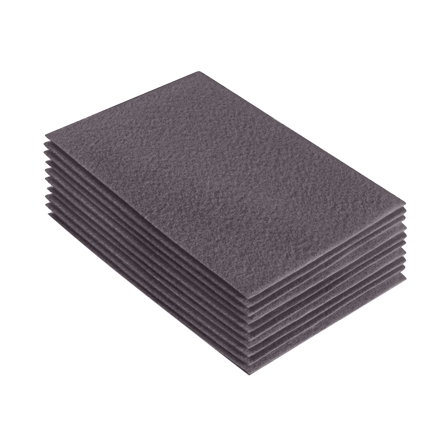 FabricLA Acrylic Felt 9"X12" Sheet Packs | Platinum Gray