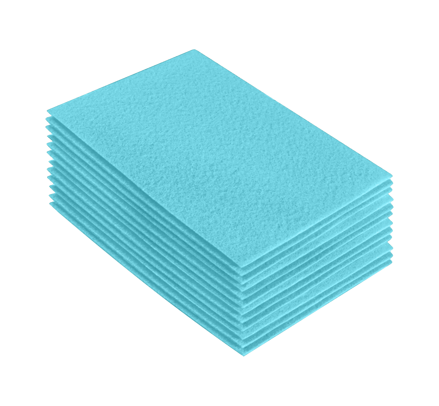 FabricLA Acrylic Felt 9"X12" Sheet Packs | Baby Blue
