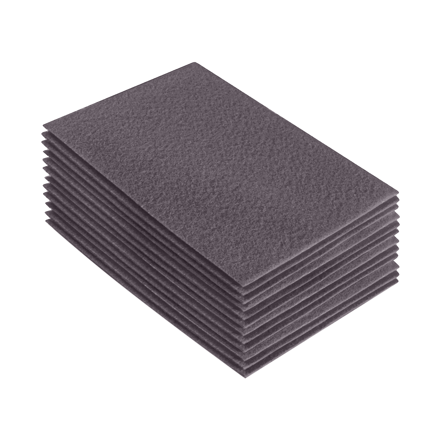 FabricLA Acrylic Felt 9"X12" Sheet Packs | Platinum Gray