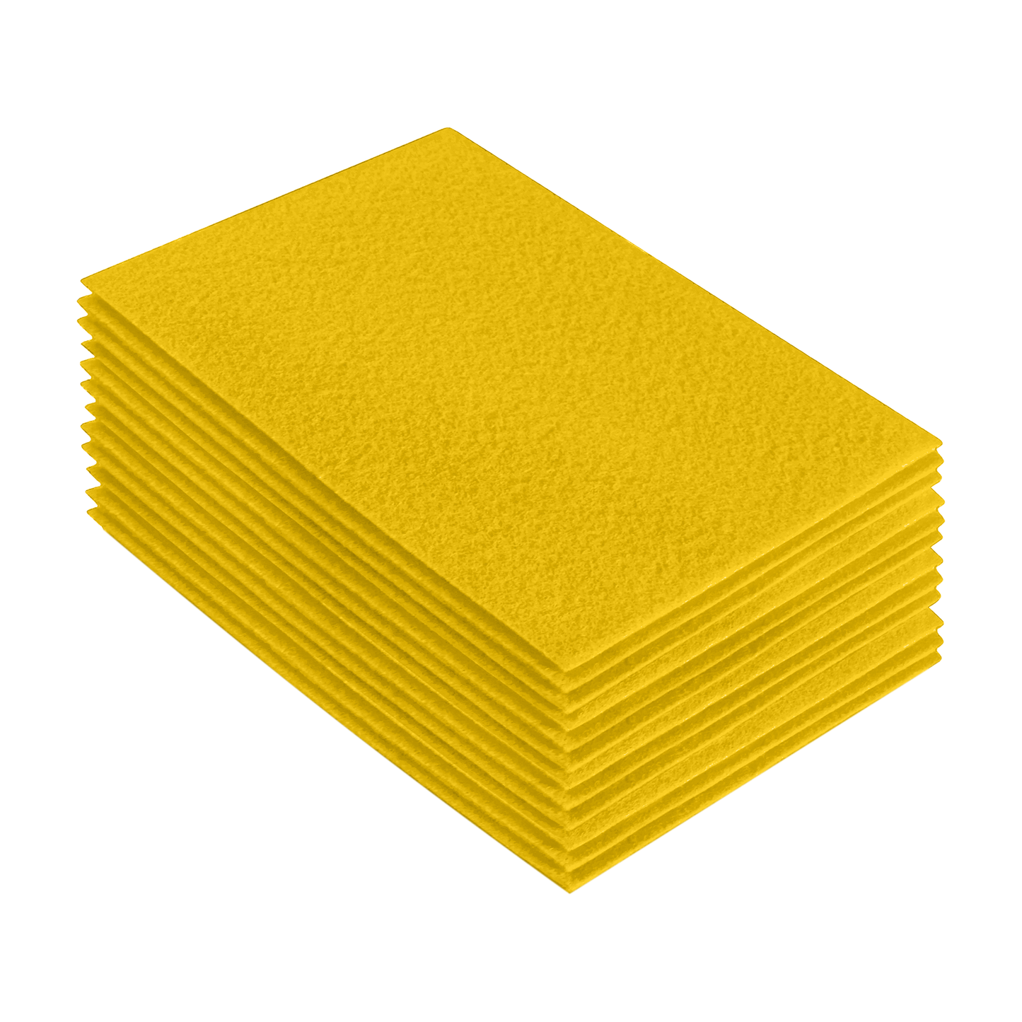 FabricLA Acrylic Felt 9"X12" Sheet Packs | Yellow