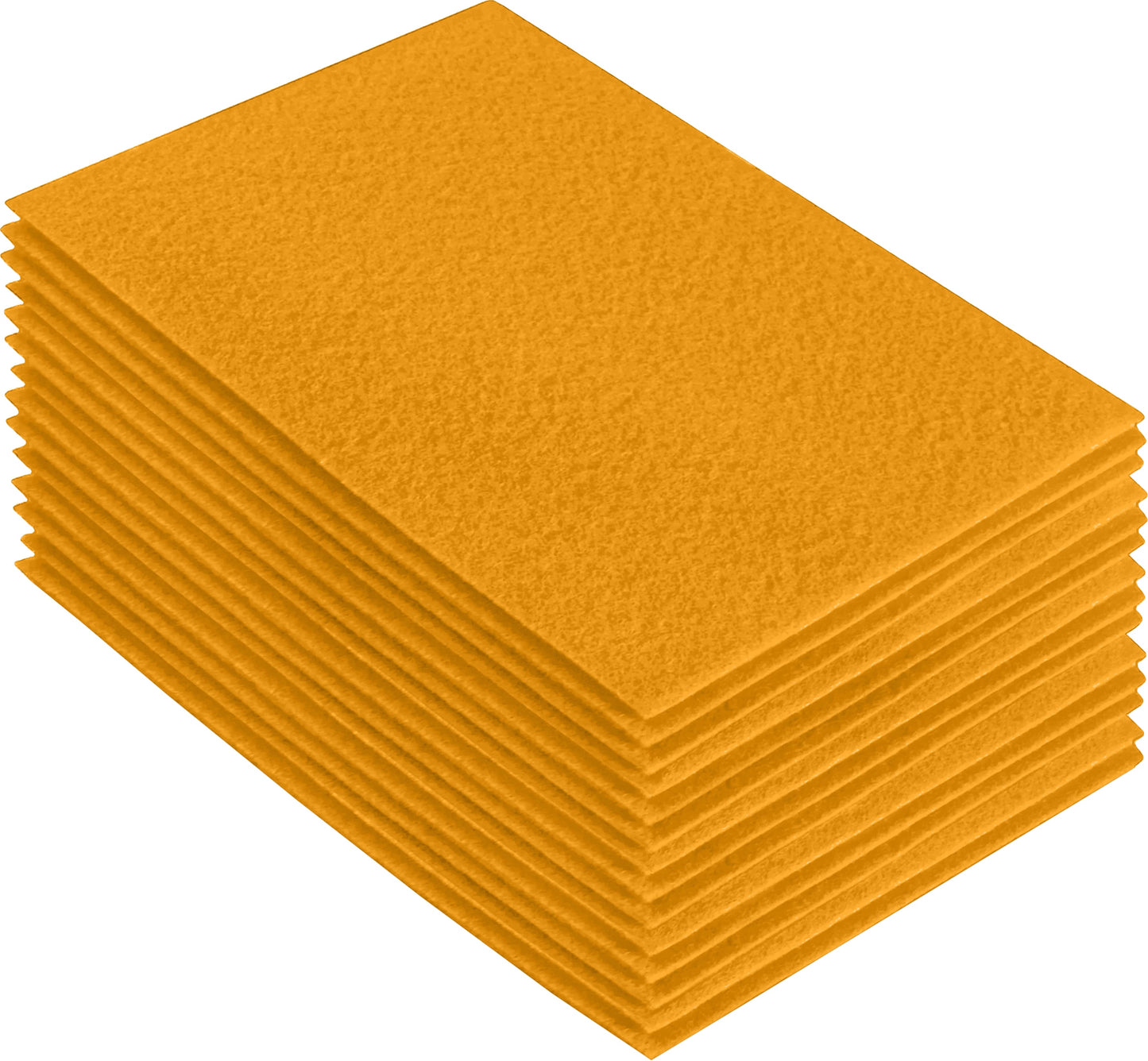 FabricLA Acrylic Felt Craft Sheet Packs – Gold | Soft 100% Acrylic Felt Sheets for DIY & Crafts