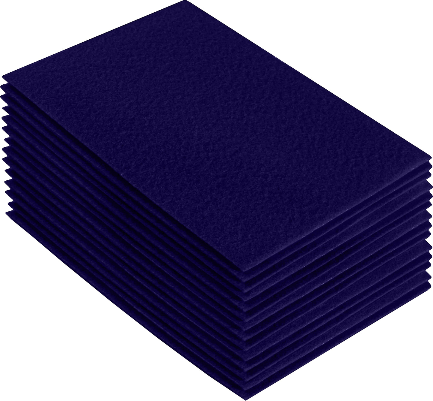 FabricLA Acrylic Felt Craft Sheet Packs – Navy Blue | Soft 100% Acrylic Felt Sheets for DIY & Sewing